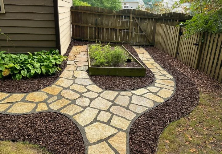 Garden design and landscape transformation by Verdescapes Solutions in Dallas GA