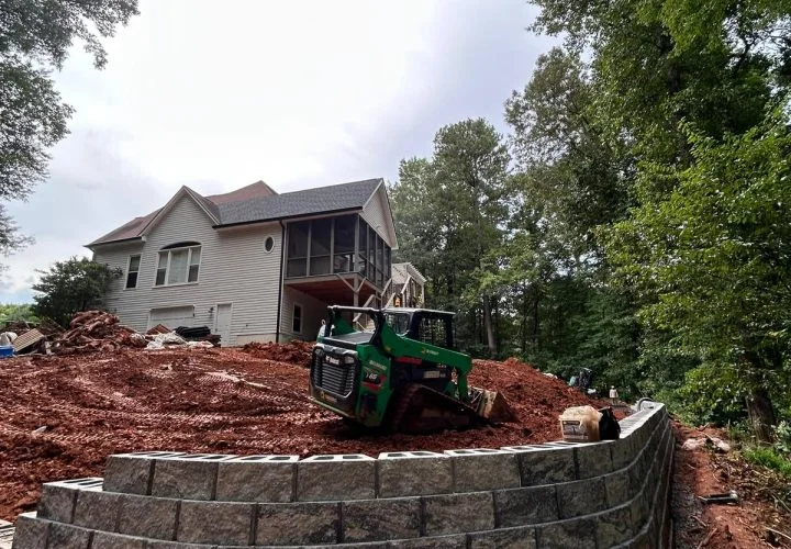 Hardscaping and paver installation by Verdescapes Solutions LLC in Georgia