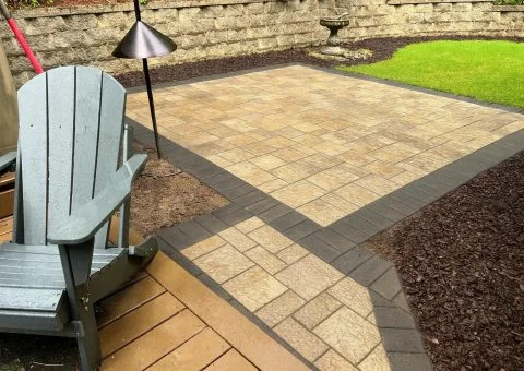 Custom patio construction by Verdescapes Solutions LLC in Georgia