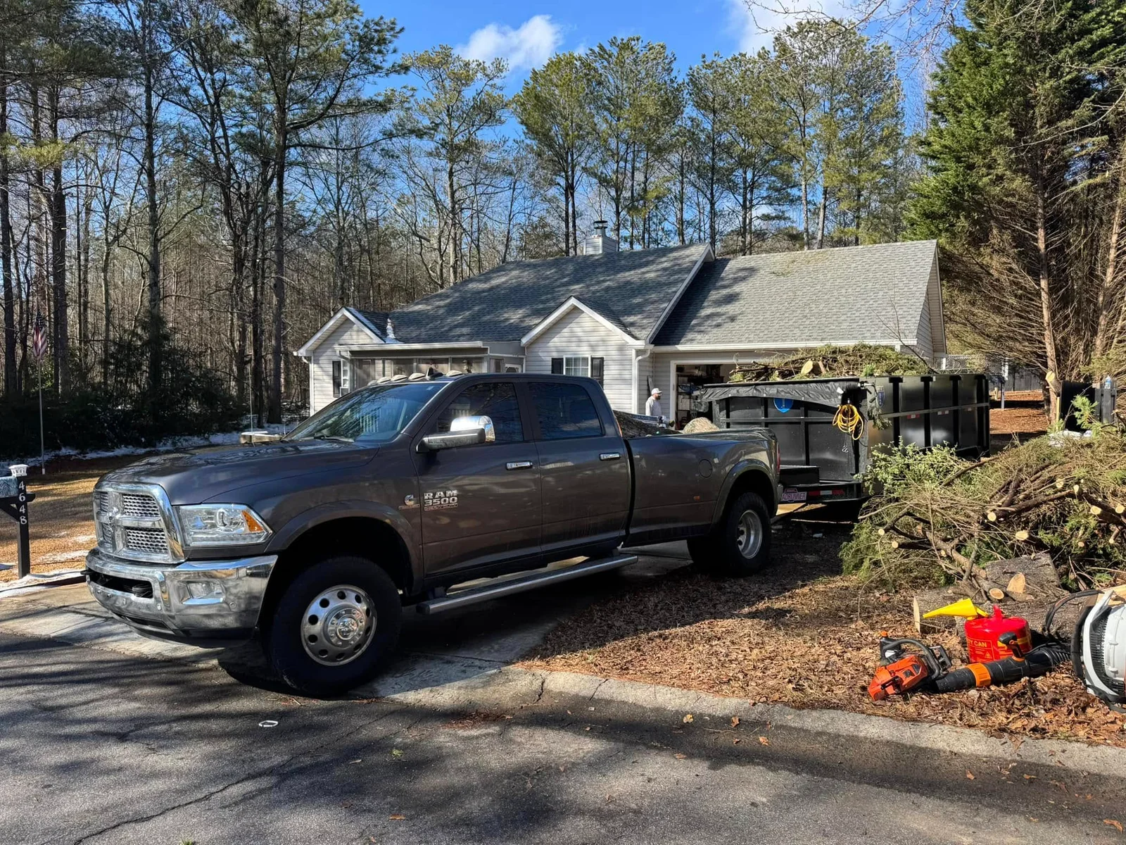 Residential landscape transformation project completed by Verdescapes Solutions LLC